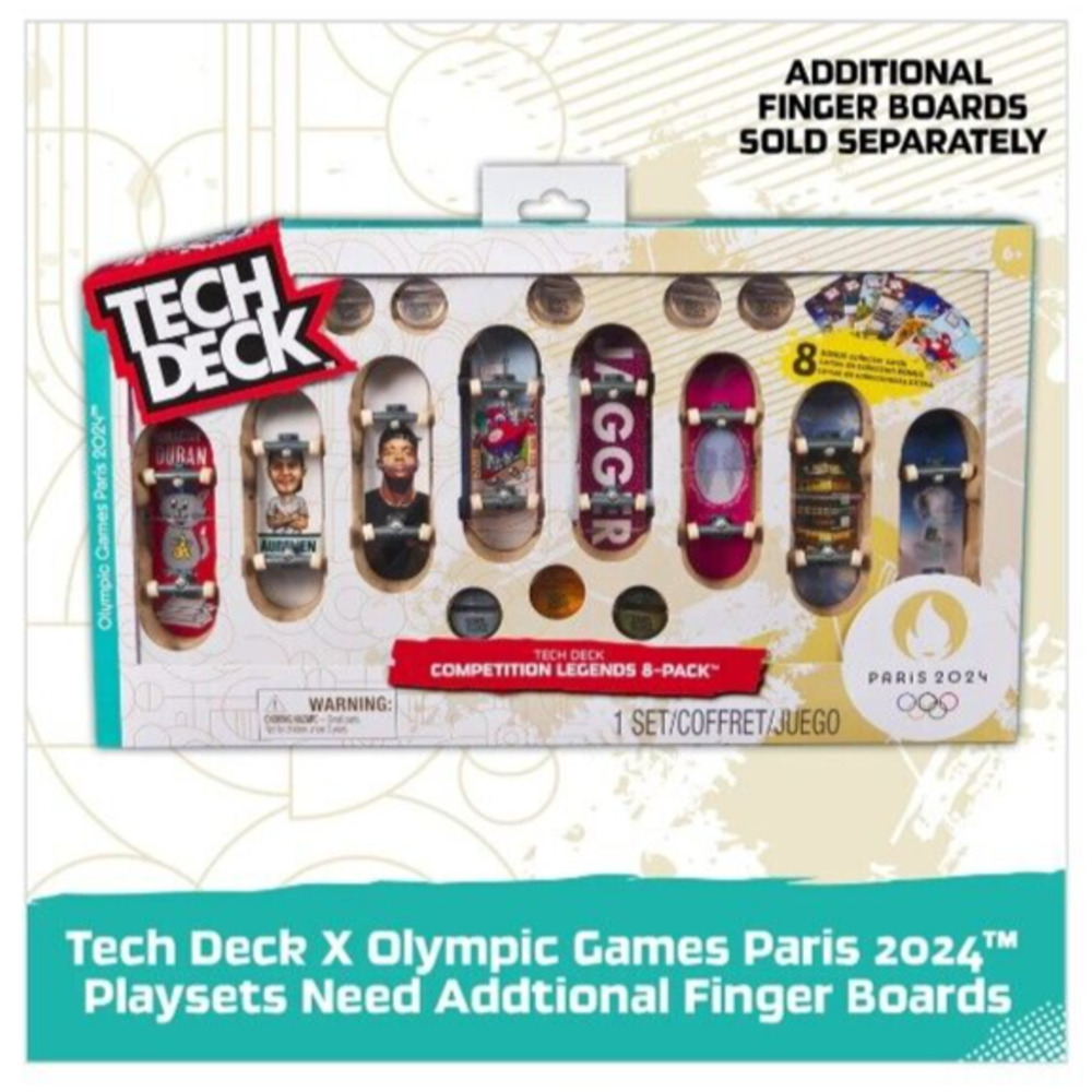 Tech Deck Sky Brown’s Olympic Games Paris 2024 Ramp Customizable - Picture 11 of 11